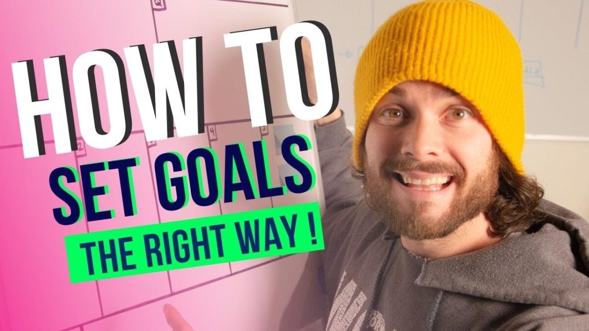 How To Set Goals Youtube Thumbnail