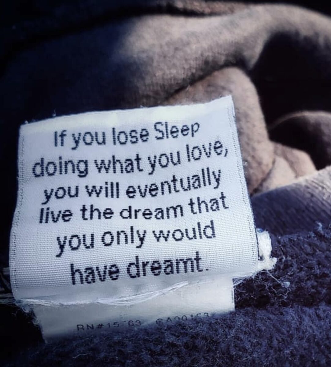 Dream Big, Lose Sleep Hoodie